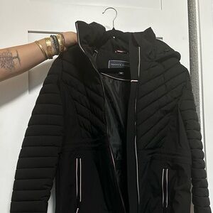 Tommy Hilfiger Women's Black Quilted Puffer Jacket